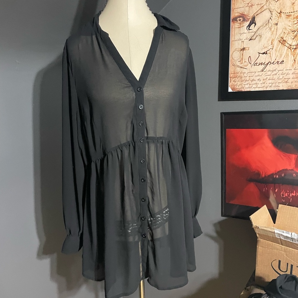 Torrid mesh blouse 00